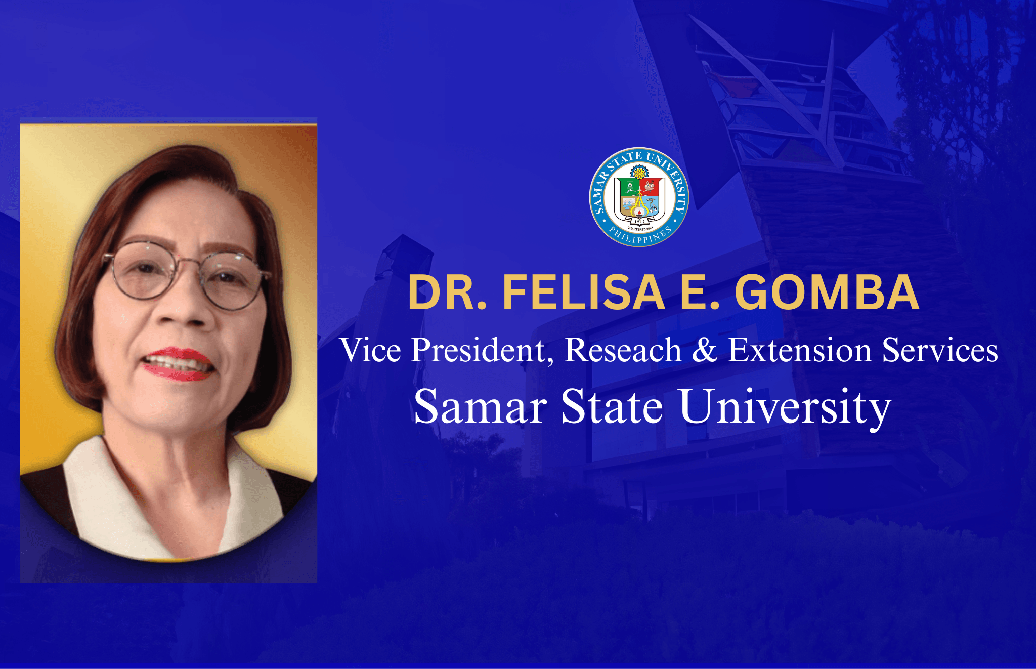 Samar State University Vice President